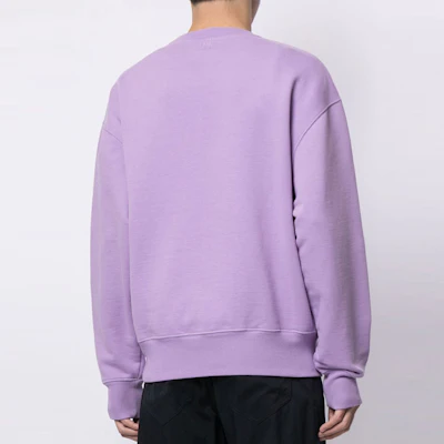Ami Paris AMIPARIS SS21 紫色標誌圓領套頭衛衣 情侶款 男女適用 E21HJ037-747 Shop Ami Paris AMIPARIS SS21 紫色標誌圓領套頭衛衣 情侶款 男女適用 E21HJ037-747