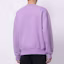 Shop Ami Paris AMIPARIS SS21 紫色標誌圓領套頭衛衣 情侶款 男女適用 E21HJ037-747