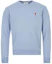 Buy Ami Paris AMIPARIS SS21标志长袖圆领男士卫衣 浅蓝色 E21HJ007730-459