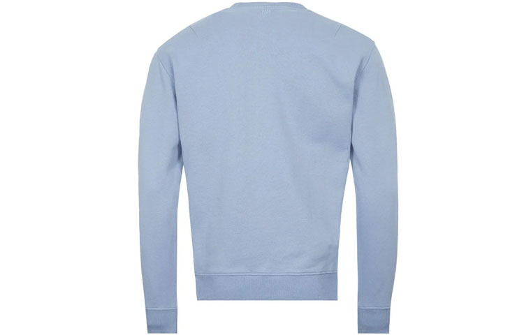 Ami Paris AMIPARIS SS21 Logo Graphic Crewneck Long Sleeve Sweatshirt Men’s Light Blue E21HJ007730-459 圖 3