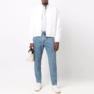 Ami Paris AMIPARIS SS22 蓝色格纹爱心标志长袖衬衫 HSH113472-455 Lookbook Ami Paris AMIPARIS SS22 蓝色格纹爱心标志长袖衬衫 HSH113472-455