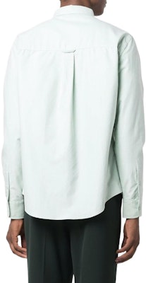 Ami Paris AMIPARIS SS22 淺綠色寬鬆款長袖襯衫附心形標誌 HSH113480-441 Purchase Ami Paris AMIPARIS SS22 淺綠色寬鬆款長袖襯衫附心形標誌 HSH113480-441