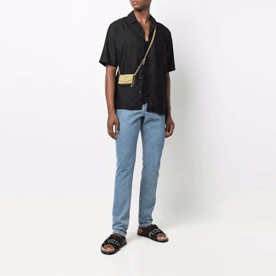 アミパリス AMIPARIS SS22 ミッドライズ ストレートフィット ソリッドブルージーンズ HTR001603-448 Lookbook アミパリス AMIPARIS SS22 ミッドライズ ストレートフィット ソリッドブルージーンズ HTR001603-448