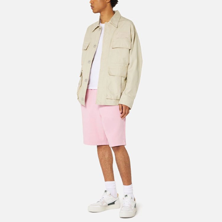 Lookbook Ami Paris AMIPARIS SS22 粉色寬鬆抽繩短褲 HSO602-747655