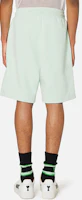 Shop Ami Paris AMIPARIS SS22 Mint Green Relaxed Fit Casual Shorts Solid Color Tie-Waist. HSO602-747441