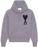 Ami Paris AMIPARIS SS22 Unisex Logo Heart Colorblock Hoodie - Grey. UKS802.018057 Ami Paris AMIPARIS SS22 Unisex Logo Heart Colorblock Hoodie - Grey. UKS802.018057