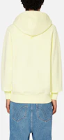 Shop Ami Paris AMIPARIS SS22 黃色連帽衫 心形標誌 情侶款 男女適穿。 USW202-747703