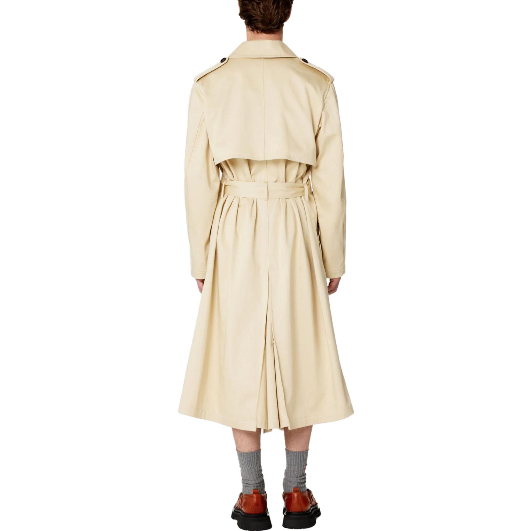 Shop Ami Paris AMIPARIS SS23 Kot Trench Double-Breasted Off-White. UCO106CO0009-709