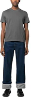 Lookbook Ami Paris AMIPARIS SS23 灰色心形刺繡短袖圓領T恤 UTS022726-081