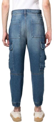 Ami Paris AMIPARIS SS23 Jeans Jogger Efecto Lavado Azul HTR210DE0001-480 Shop Ami Paris AMIPARIS SS23 Jeans Jogger Efecto Lavado Azul HTR210DE0001-480