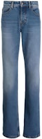 Ami Paris AMIPARIS SS23 Washed High-Waist Button Long Jeans Men’s Blue HTR001DE0001-001 Ami Paris AMIPARIS SS23 Washed High-Waist Button Long Jeans Men’s Blue HTR001DE0001-001