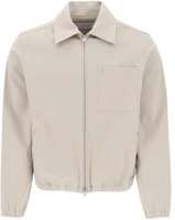 Order Ami Paris AMIPARIS SS24 米色棉質夾克搭配金屬心形拉鏈設計 HJK053CO0009-271