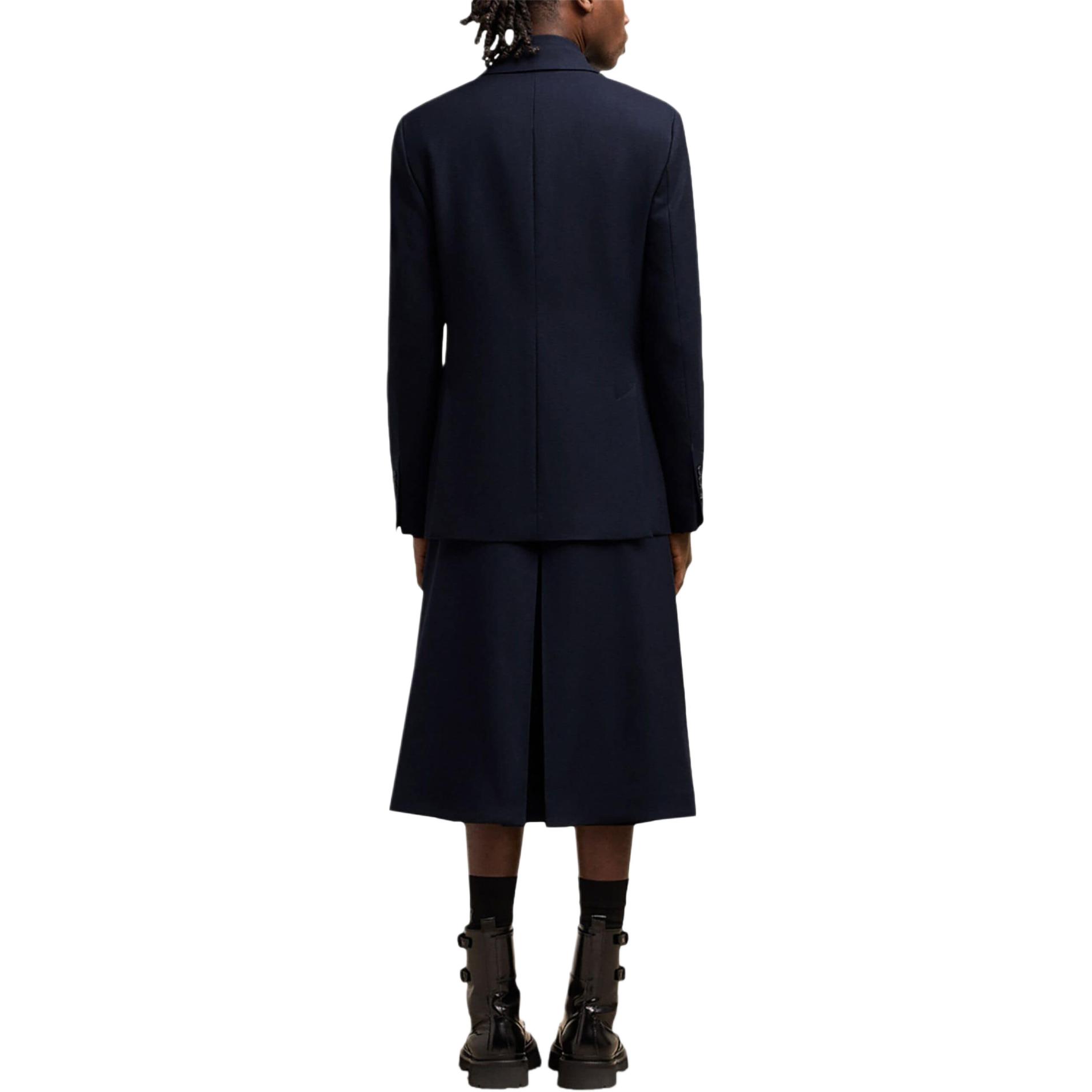 Ami Paris AMIPARIS SS24  Navy Blue Single-Breasted Loose Fit Long Sleeve Blazer. HBV107WV0026-4011 圖 4