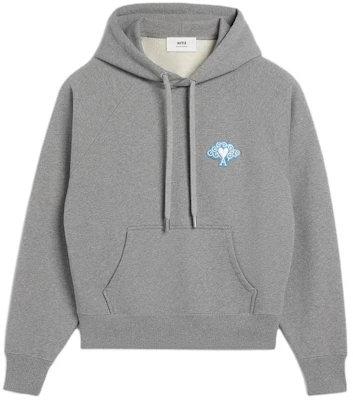 Ami Paris AMIPARIS SS24 Dragon Capsule Unisex Oversized Hoodie Smoke Gray. SPUSW299747-055 Buy Ami Paris AMIPARIS SS24 Dragon Capsule Unisex Oversized Hoodie Smoke Gray. SPUSW299747-055
