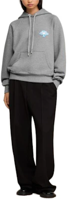 Ami Paris AMIPARIS SS24 Dragon Capsule Unisex Oversized Hoodie Smoke Gray. SPUSW299747-055 Lookbook Ami Paris AMIPARIS SS24 Dragon Capsule Unisex Oversized Hoodie Smoke Gray. SPUSW299747-055