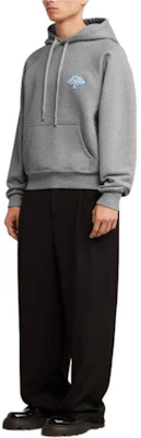 Ami Paris AMIPARIS SS24 Dragon Capsule Unisex Oversized Hoodie Smoke Gray. SPUSW299747-055 Cheap Ami Paris AMIPARIS SS24 Dragon Capsule Unisex Oversized Hoodie Smoke Gray. SPUSW299747-055