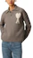 Lookbook Ami Paris AMIPARIS SS25 Heart Pattern Wool Knit Polo Sweater Unisex Light Gray. UPL390KN0090-0957
