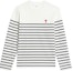 Order Ami Paris 愛心條紋Logo藍白長袖圓領Unisex T恤 UTS300072-170