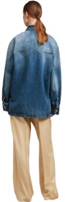 Ami Paris AMIPARIS 男女藍色長袖牛仔襯衫帶口袋 UJK251DE0016480 Purchase Ami Paris AMIPARIS 男女藍色長袖牛仔襯衫帶口袋 UJK251DE0016480