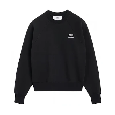 Ami Paris AMIPARIS Unisex Designer Graphic Cotton Pullover Long Sleeve Sweatshirt USW024747-001
