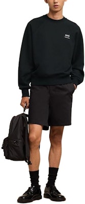 아미파리 AMIPARIS 유니섹스 디자이너 그래픽 코튼 긴팔 스웨트셔츠 USW024747-001 Lookbook 아미파리 AMIPARIS 유니섹스 디자이너 그래픽 코튼 긴팔 스웨트셔츠 USW024747-001