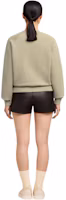 Purchase Ami Paris AMIPARIS Unisex Green Crewneck Heart Embroidery Cotton Long Sleeve Sweatshirt USW005747-366