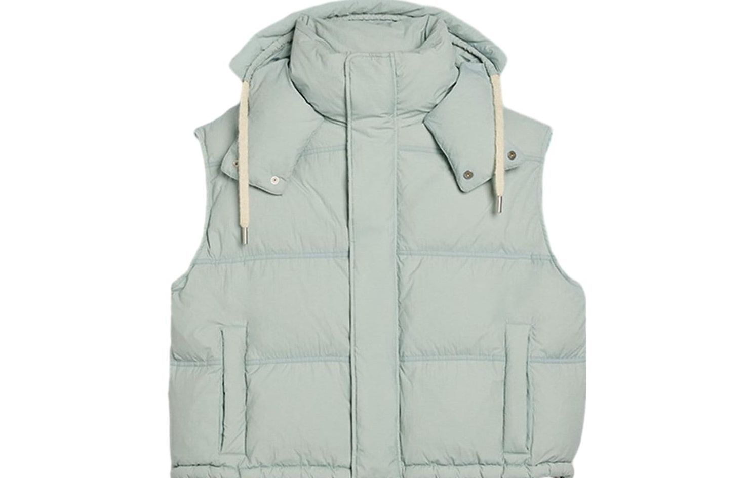 Ami Paris AMIPARIS Unisex Lightweight Down Vest - Designer Fall/Winter Collection. UJK702PA0009-468