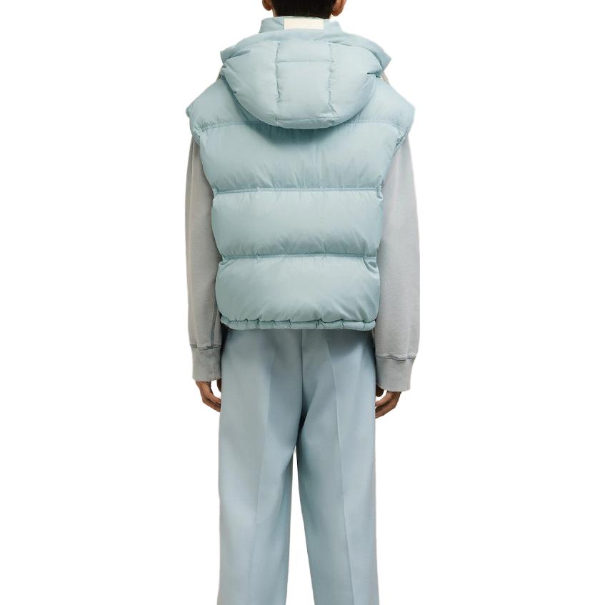 Shop アミパリス AMIPARIS ユニセックス 軽量ダウンベスト - デザイナー秋冬コレクション。 UJK702PA0009-468
