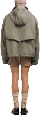 Ami Paris Unisex Wool Gabardine Parka Berhud Gaya Designer. H23UJK309WV0018 Shop Ami Paris Unisex Wool Gabardine Parka Berhud Gaya Designer. H23UJK309WV0018