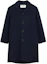 Order Ami Paris AMIPARIS Kot Panjang Unisex Wool Navy Blue Lelaki & Wanita UCO004WV00224011