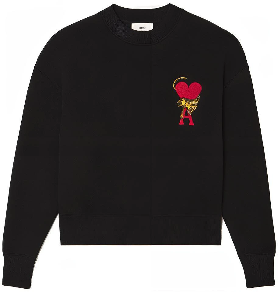 ami-paris-amiparis-x-tiger-ss-22-lunar-new-year-logo-sweatshirt-unisex-black-couple-wear-usw-009-001