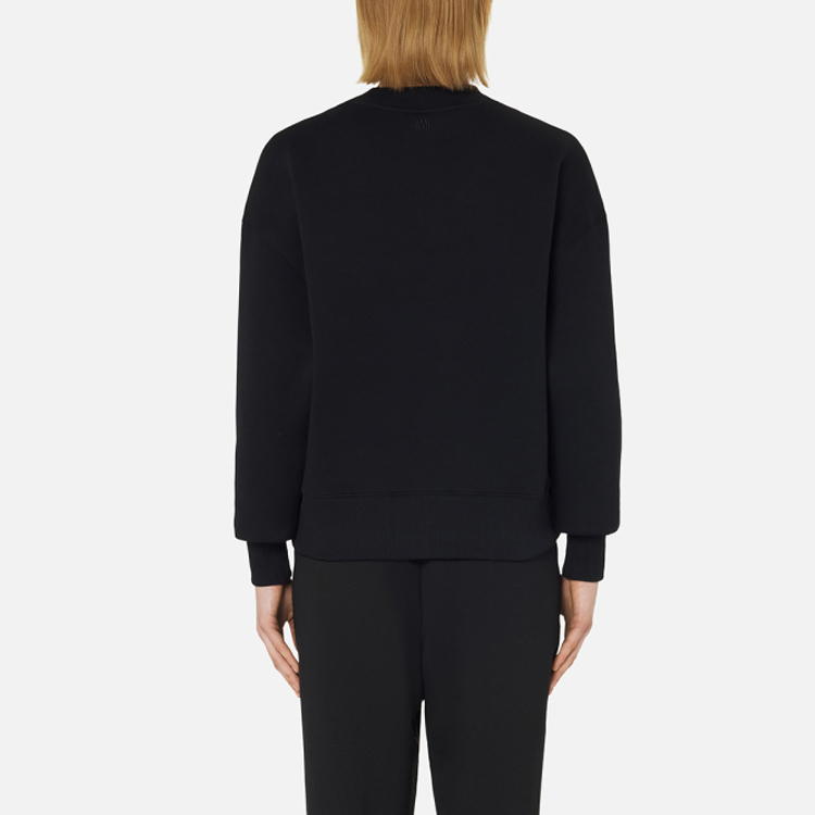 Ami Paris AMIPARIS TIGER SS22 Lunar New Year Logo Sweatshirt Unisex Black Couple Wear USW009-001 圖 6