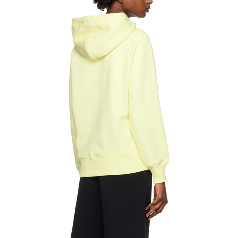 Ami Paris AMIPARIS Yellow Unisex Sweatshirt with Solid Color and Logo Embroidery. USW204747-703 圖 4