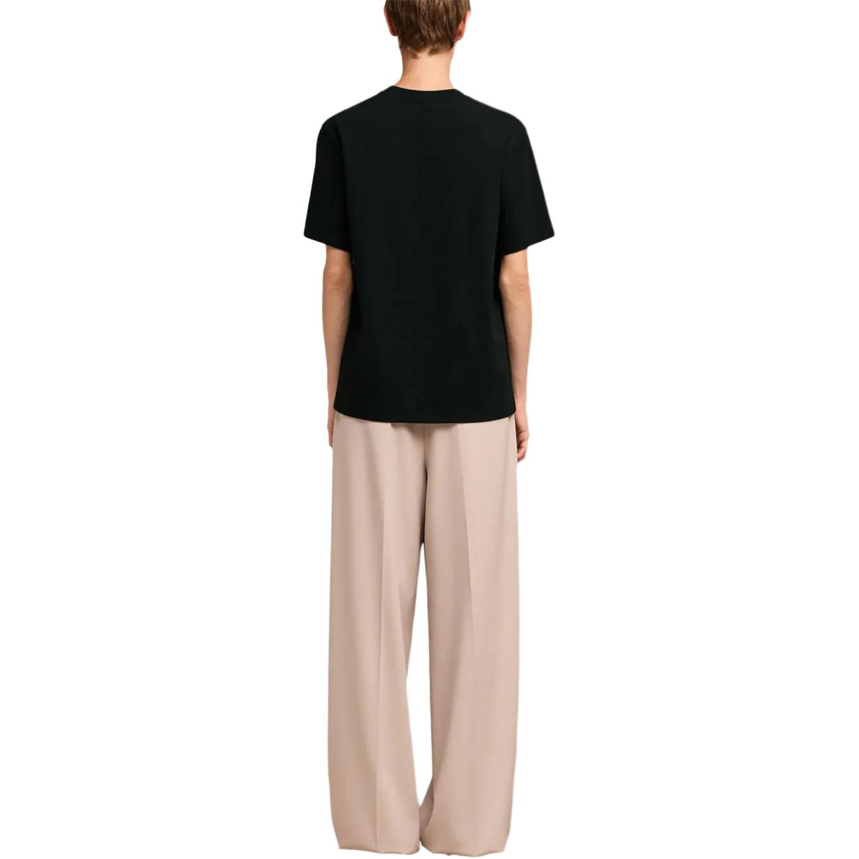 AMI PARIS Black Logo Crewneck Unisex T-Shirt. E24UTS025726-001 圖 6