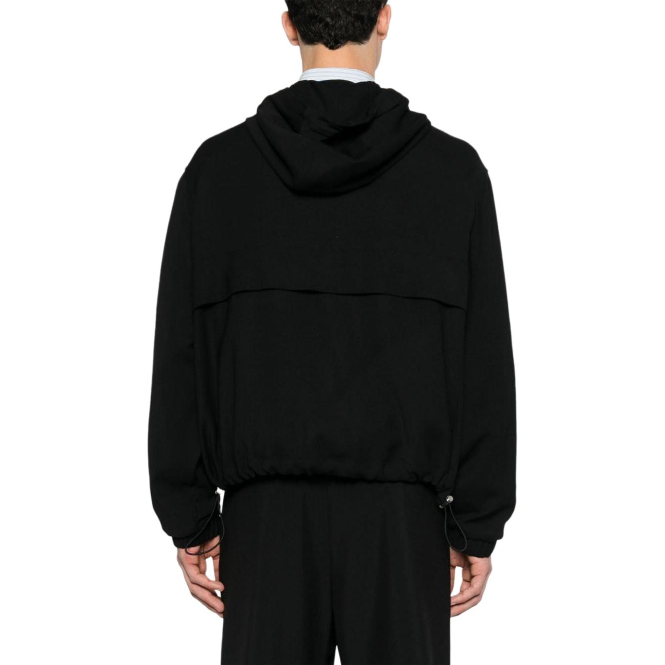 AMI PARIS Black Solid Pullover Hoodie Jacket UJK111VI0007-001 圖 4