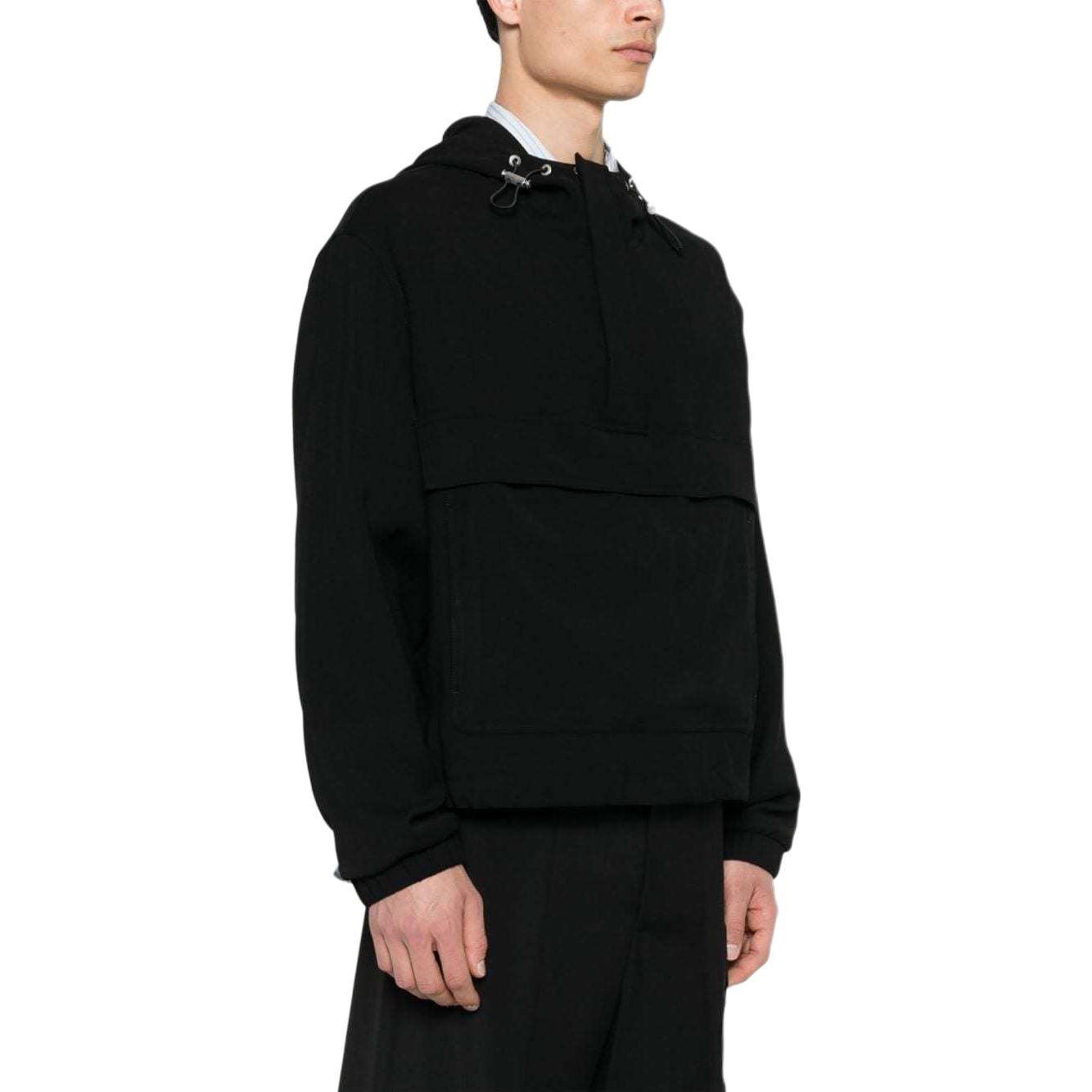 AMI PARIS Black Solid Pullover Hoodie Jacket UJK111VI0007-001 圖 5