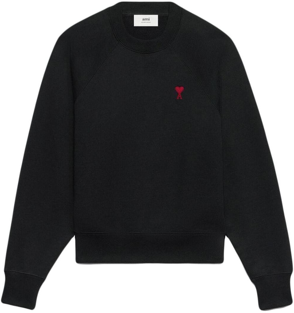 ami-paris-fall-23-black-sweatshirt-red-heart-embroidery-unisex-crewneck-casual-cotton-bfusw-005747-001