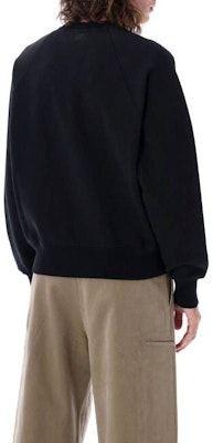 AMI PARIS 秋冬23黑色红心刺绣男女同款圆领休闲棉质卫衣 BFUSW005747-001 Purchase AMI PARIS 秋冬23黑色红心刺绣男女同款圆领休闲棉质卫衣 BFUSW005747-001