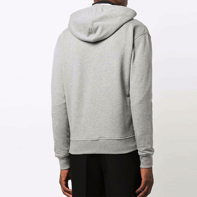 AMI PARIS FW21 Ami De Coeur Grey Zip Hoodie Jacket A21HJ006730-055 圖 5