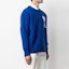 Details for AMI Paris FW21大心型Logo羊毛寬鬆版型圓領毛衣男女藍色 H21K019-018490