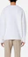 Purchase Sweater Wool Oversized AMI PARIS FW21 Big Heart Logo Unisex Putih H21K0090-18100