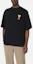 Lookbook AMI Paris FW21 Capsule Golden Heart Logo Black Crewneck T-Shirt Mens. UTS017-701001