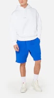 Lookbook AMI Paris FW21 Heart Logo Chain Embroidered Loose Fit Shorts Men’s Navy Blue A21HJ328747-490
