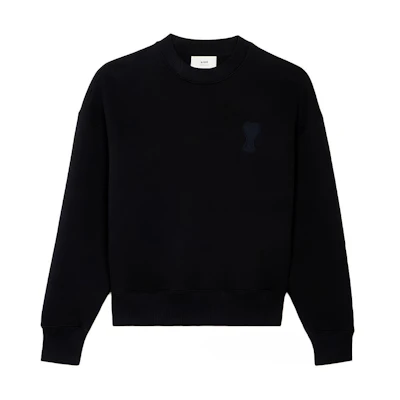 AMI PARIS FW21 Logo Graphic Sweatshirt Black H21HJ047749-001