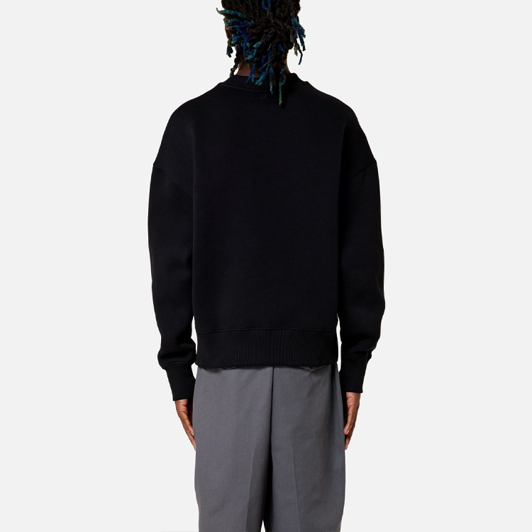 AMI PARIS FW21 Logo Graphic Sweatshirt  Black H21HJ047749-001 圖 4