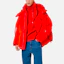 Purchase AMI Paris FW21 Logo Intarsia Knit Turtleneck Wool Sweater Red . H21K213018-600