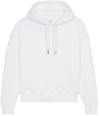 AMI PARIS FW21 Logo字母白色套頭衛衣 H21HJ062749-100 Buy AMI PARIS FW21 Logo字母白色套頭衛衣 H21HJ062749-100