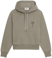 AMI PARIS FW22 Ami De Coeur Logo Heart Brown Unisex Hoodie USW202747-267 AMI PARIS FW22 Ami De Coeur Logo Heart Brown Unisex Hoodie USW202747-267