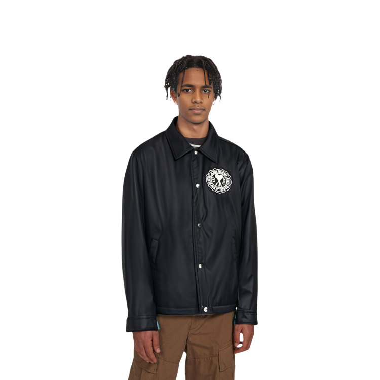 Shop AMI Paris FW22 ブラック ハートロゴ シングルブレスト ジャケット ユニセックス. HJK215-274001