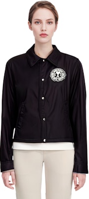 AMI Paris FW22 ブラック ハートロゴ シングルブレスト ジャケット ユニセックス. HJK215-274001 Purchase AMI Paris FW22 ブラック ハートロゴ シングルブレスト ジャケット ユニセックス. HJK215-274001